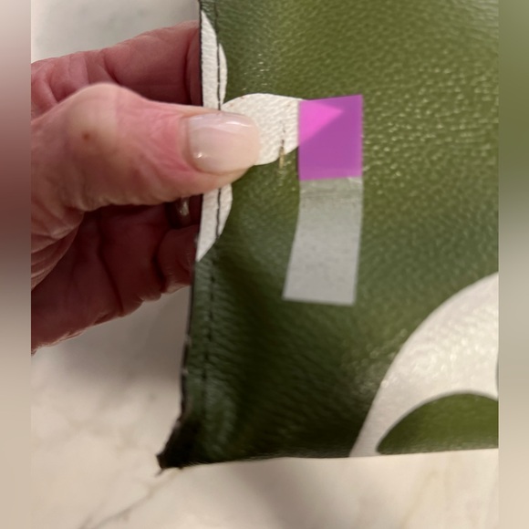 Louis Vuitton Onthego GM Giant Monogram tote bag, green/white/tan - Picture 12 of 15